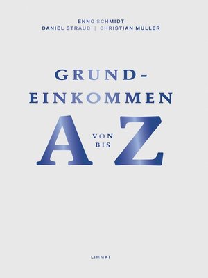 cover image of Grundeinkommen von a bis Z